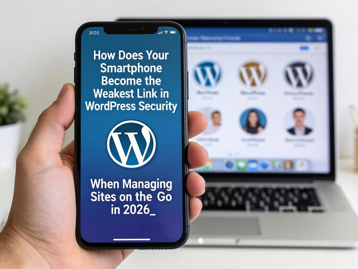 How Does Your Smartphone Become the Weakest Link in WordPress Security When Managing Sites on the Go in 2026_