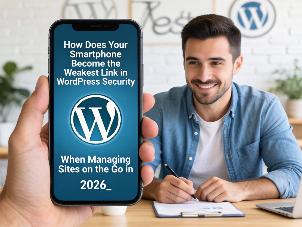 How Does Your Smartphone Become the Weakest Link in WordPress Security When Managing Sites on the Go in 2026_