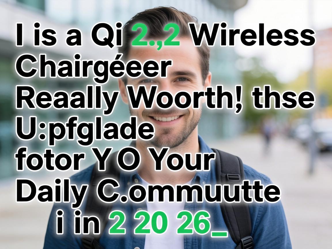 Is a Qi2.2 Wireless Charger Really Worth the Upgrade for Your Daily Commute in 2026_