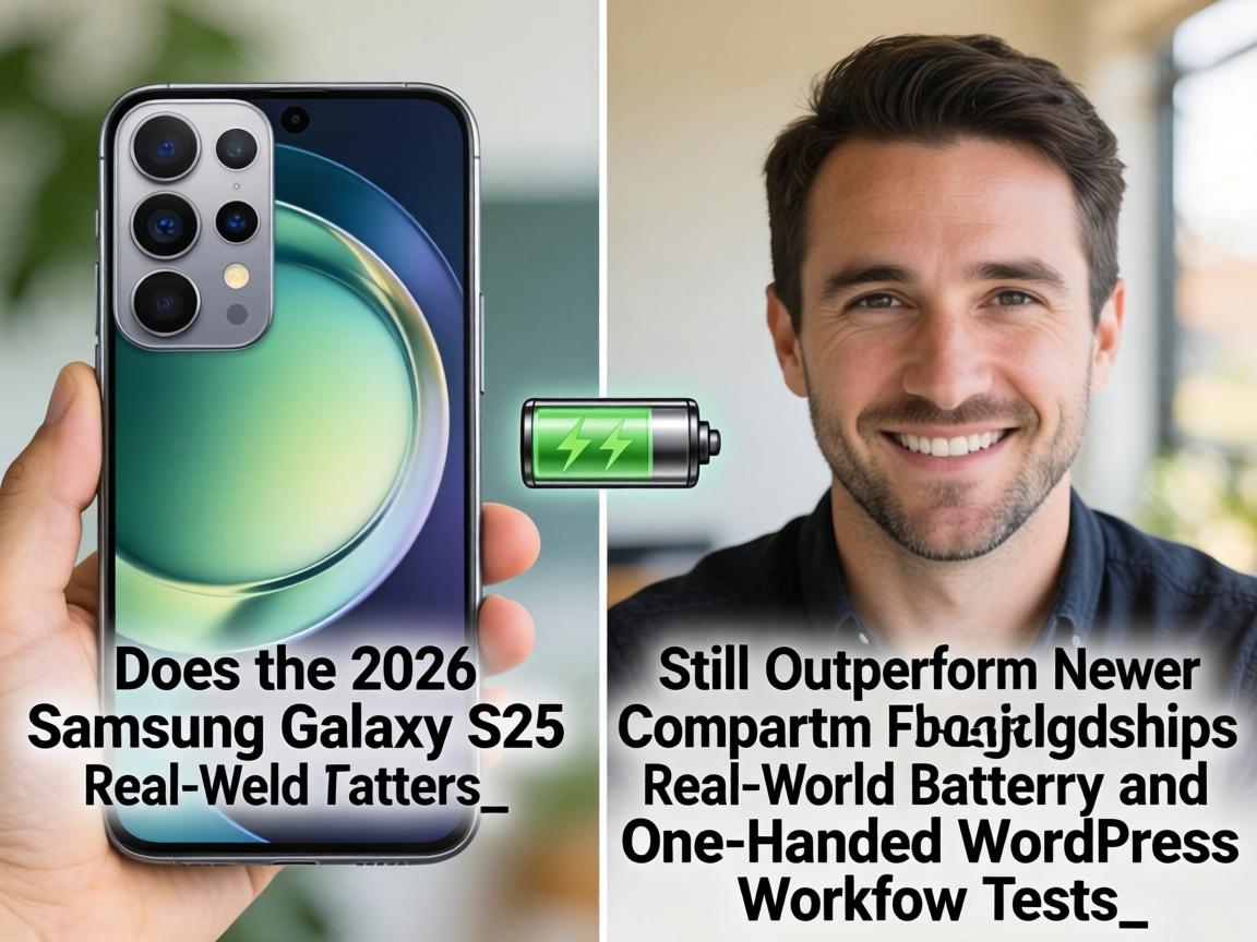 Does the 2026 Samsung Galaxy S25 Still Outperform Newer Compact Flagships in Real-World Battery and One-Handed WordPress Workflow Tests_