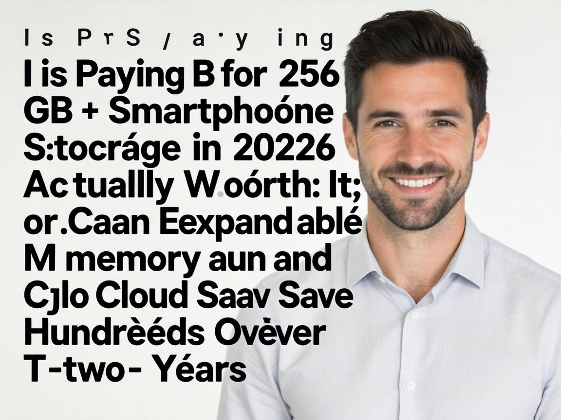 Is Paying for 256GB+ Smartphone Storage in 2026 Actually Worth It, or Can Expandable Memory and Cloud Save Hundreds Over Two Years