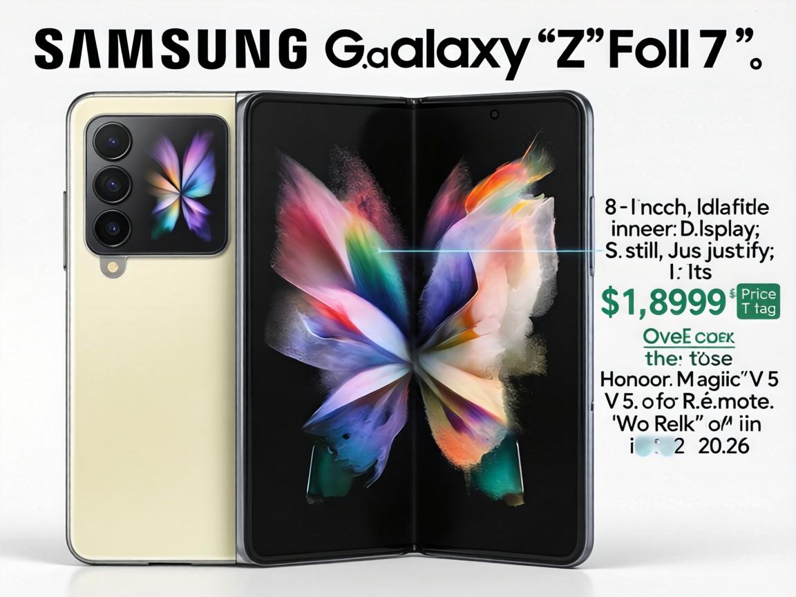 Does the Samsung Galaxy Z Fold 7's 8-Inch Inner Display Still Justify Its $1,899 Price Tag Over the Honor Magic V5 for Remote Work in 2026