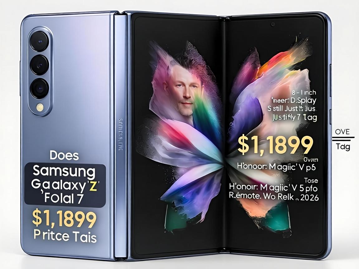 Does the Samsung Galaxy Z Fold 7's 8-Inch Inner Display Still Justify Its $1,899 Price Tag Over the Honor Magic V5 for Remote Work in 2026