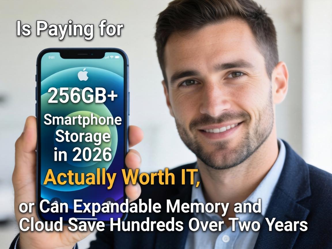 Is Paying for 256GB+ Smartphone Storage in 2026 Actually Worth It, or Can Expandable Memory and Cloud Save Hundreds Over Two Years