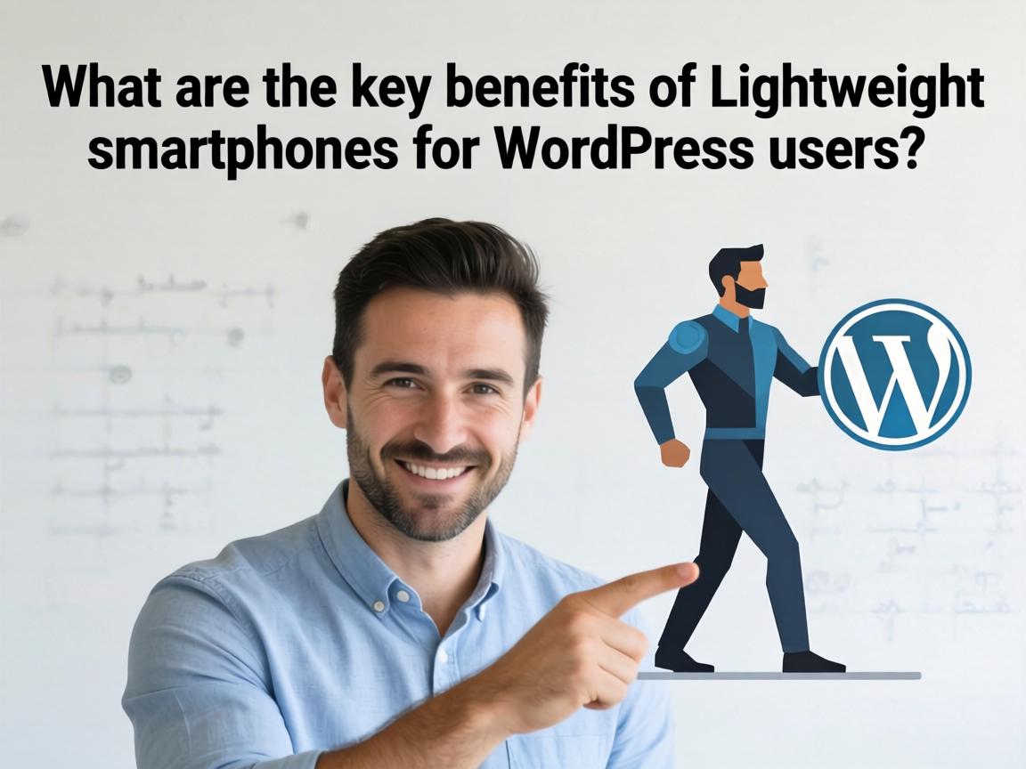 What are the key benefits of Lightweight smartphones for WordPress users?