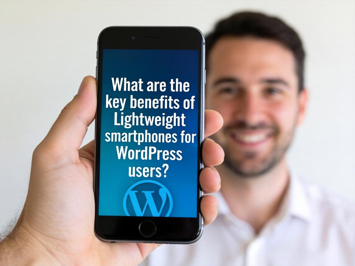 What are the key benefits of Lightweight smartphones for WordPress users?
