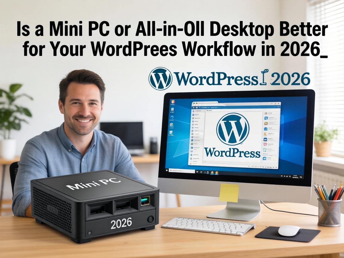 Is a Mini PC or All-in-One Desktop Better for Your WordPress Workflow in 2026_