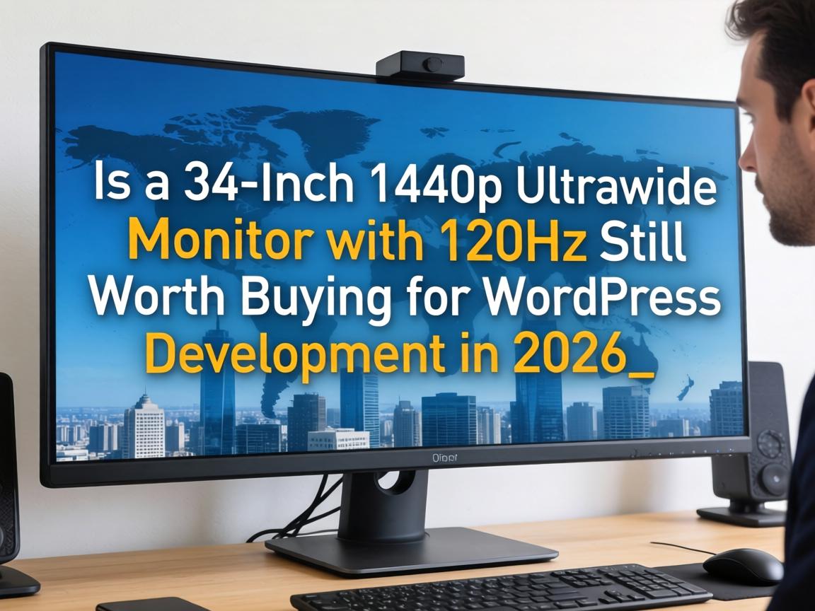 Is a 34-Inch 1440p Ultrawide Monitor with 120Hz Still Worth Buying for WordPress Development in 2026_