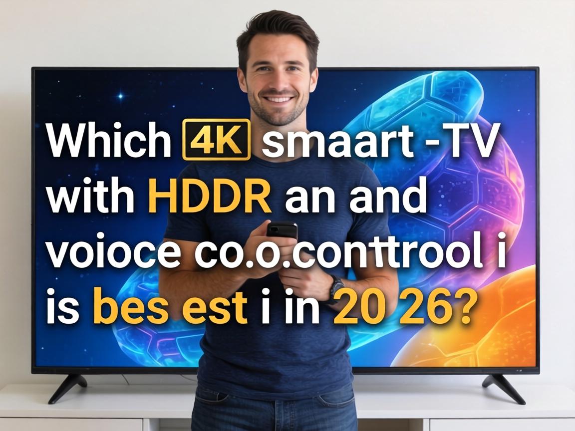 Which 4K smart TV with HDR and voice control is best in 2026?