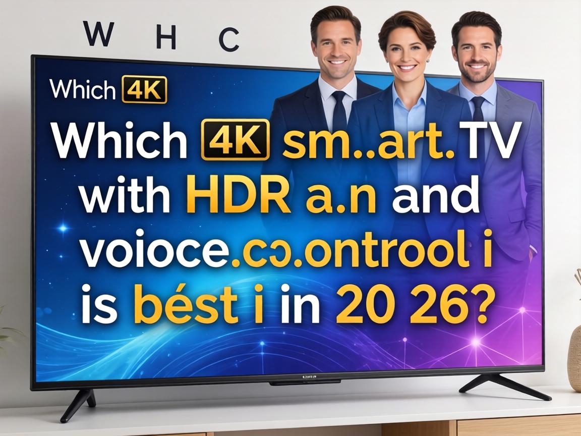 Which 4K smart TV with HDR and voice control is best in 2026?