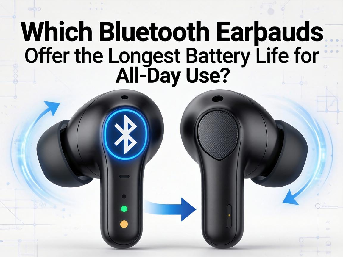 Which Bluetooth Earbuds Offer the Longest Battery Life for All-Day Use?