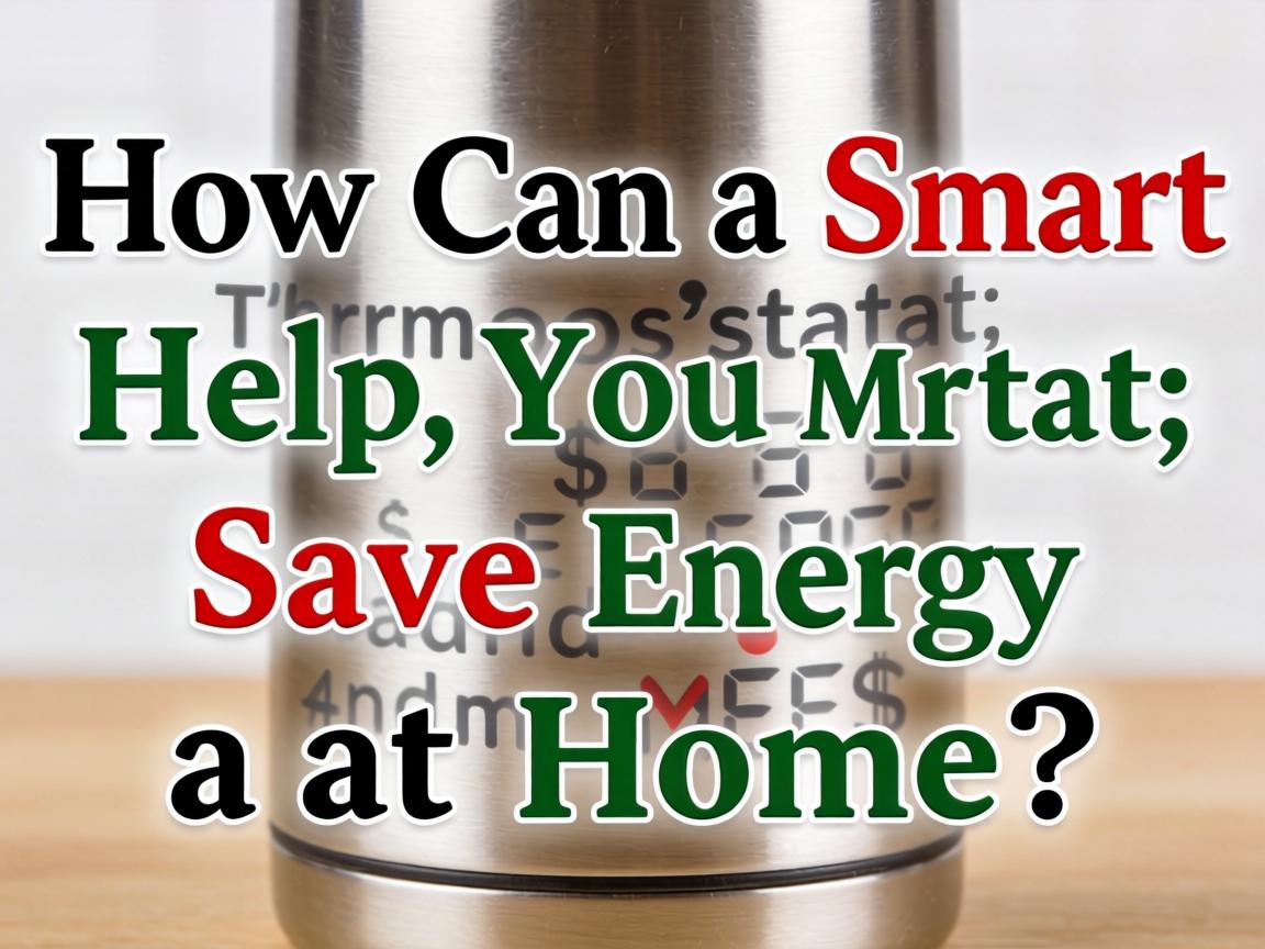 How Can a Smart Thermostat Help You Save Energy and Money at Home?
