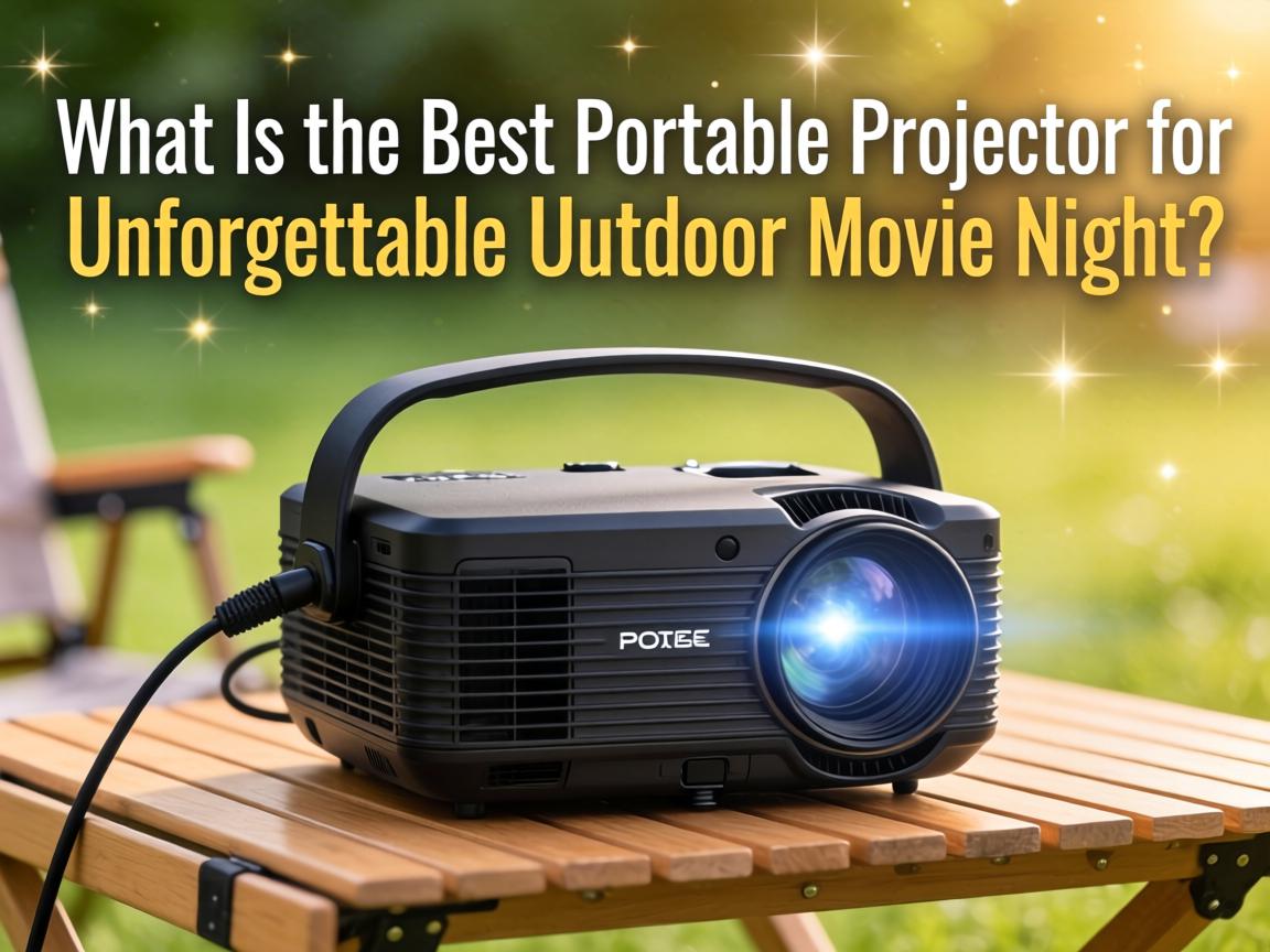 What Is the Best Portable Projector for an Unforgettable Outdoor Movie Night?