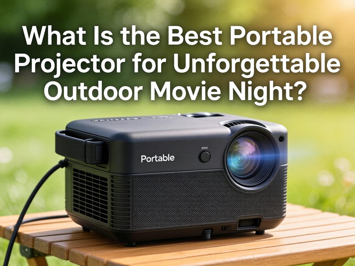 What Is the Best Portable Projector for an Unforgettable Outdoor Movie Night?