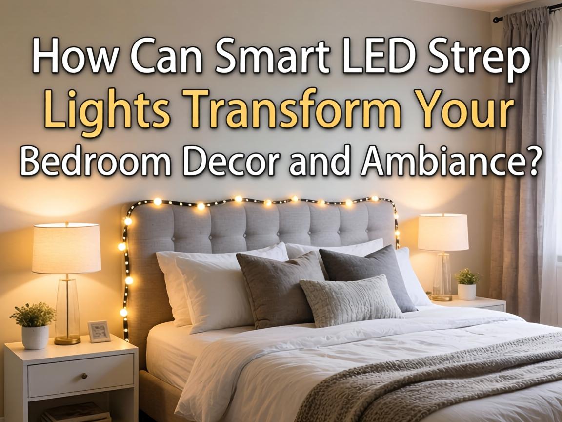 How Can Smart LED Strip Lights Transform Your Bedroom Decor and Ambiance?