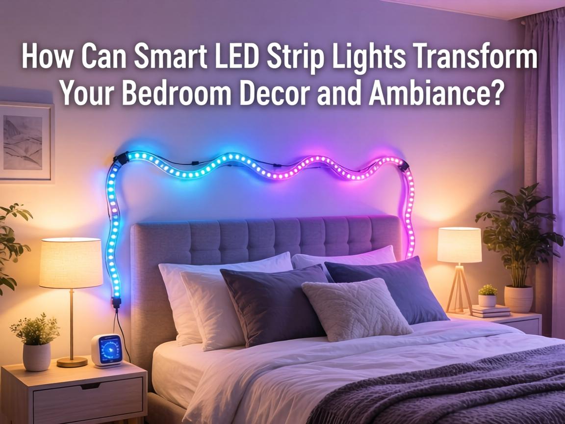 How Can Smart LED Strip Lights Transform Your Bedroom Decor and Ambiance?