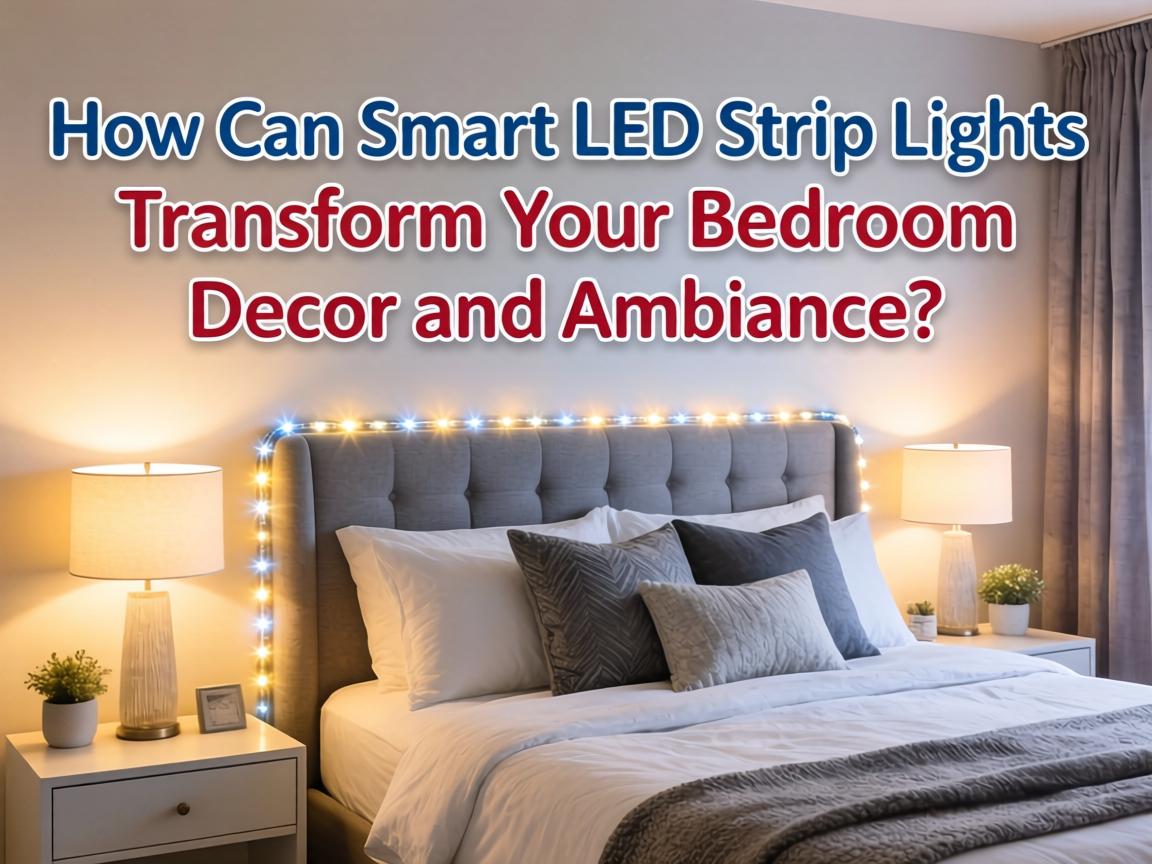 How Can Smart LED Strip Lights Transform Your Bedroom Decor and Ambiance?
