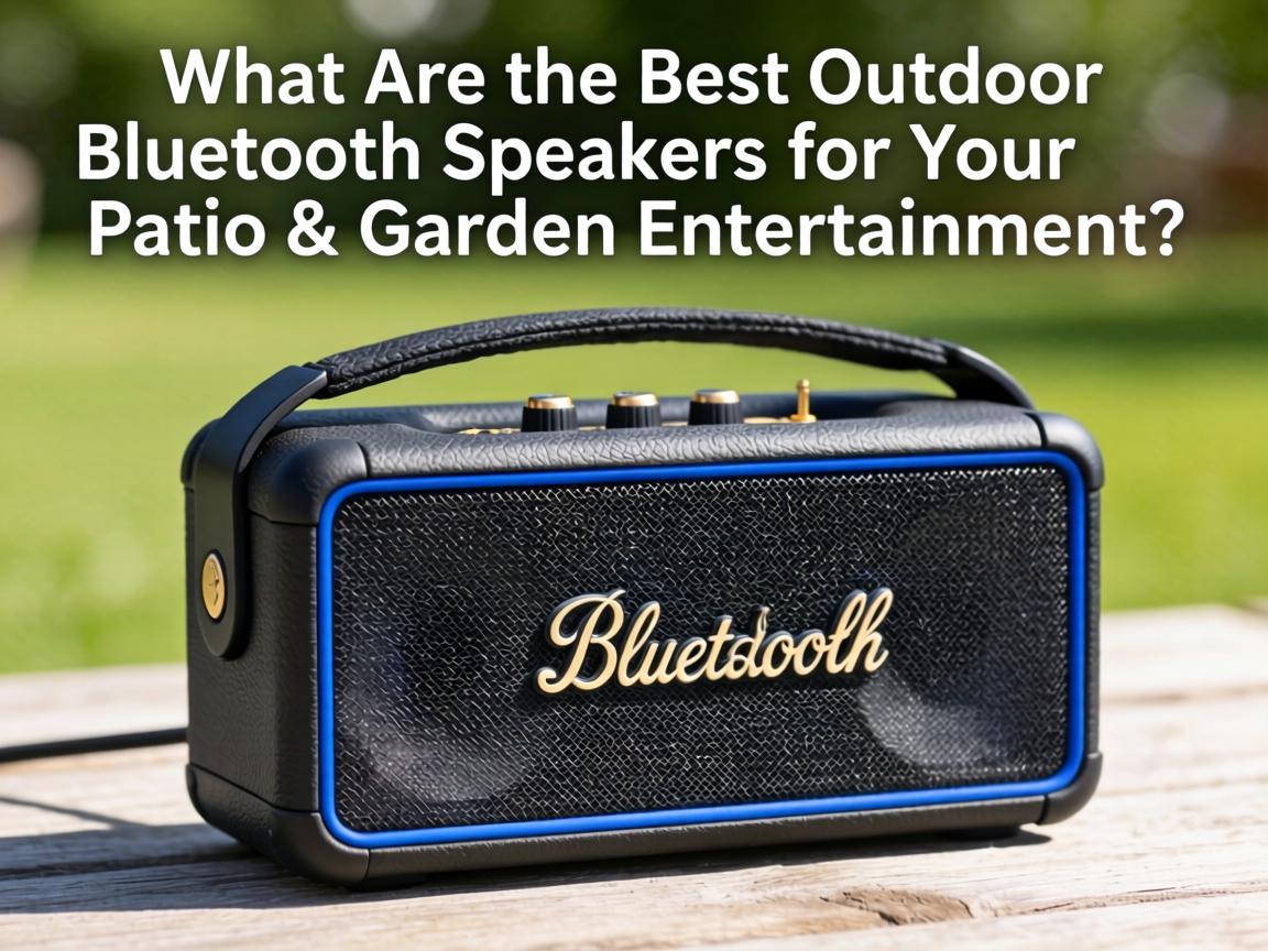 What Are the Best Outdoor Bluetooth Speakers for Your Patio and Garden Entertainment?
