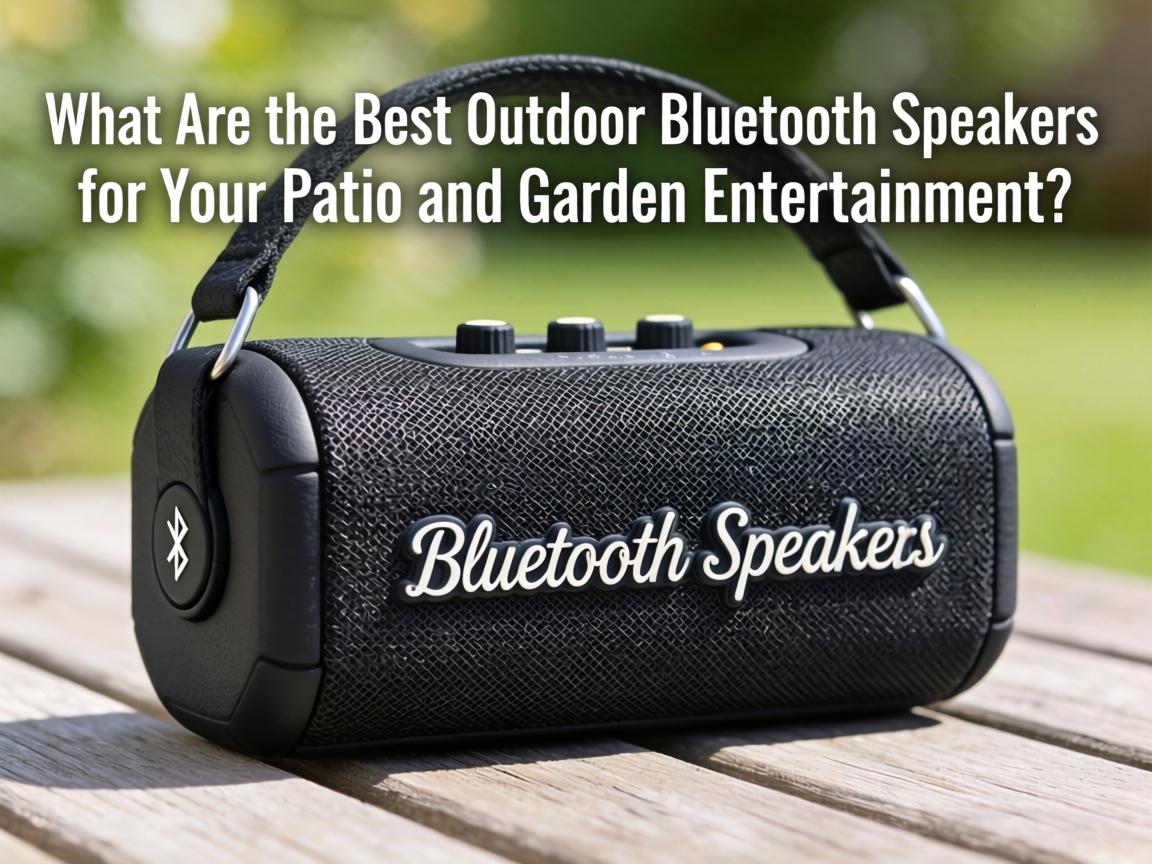 What Are the Best Outdoor Bluetooth Speakers for Your Patio and Garden Entertainment?