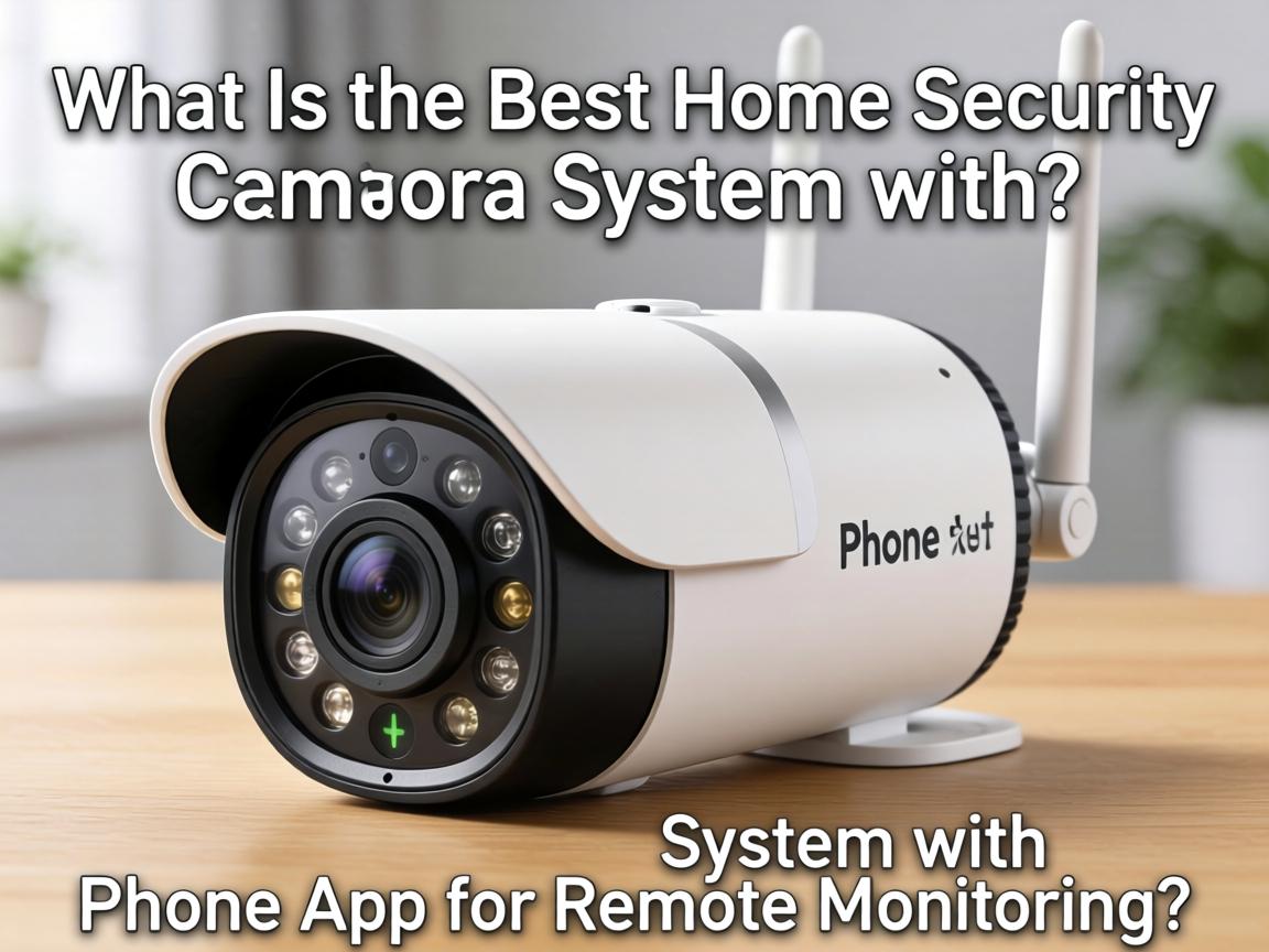What Is the Best Home Security Camera System with Phone App for Remote Monitoring?