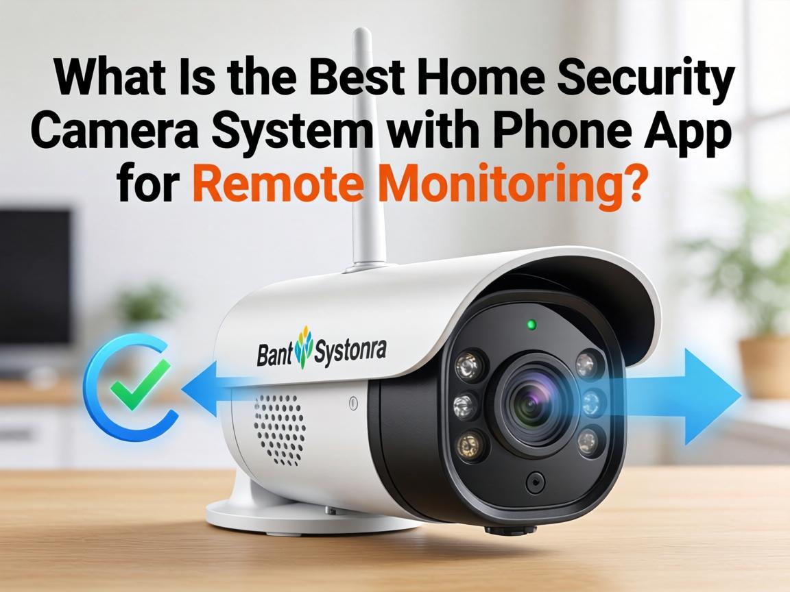 What Is the Best Home Security Camera System with Phone App for Remote Monitoring?