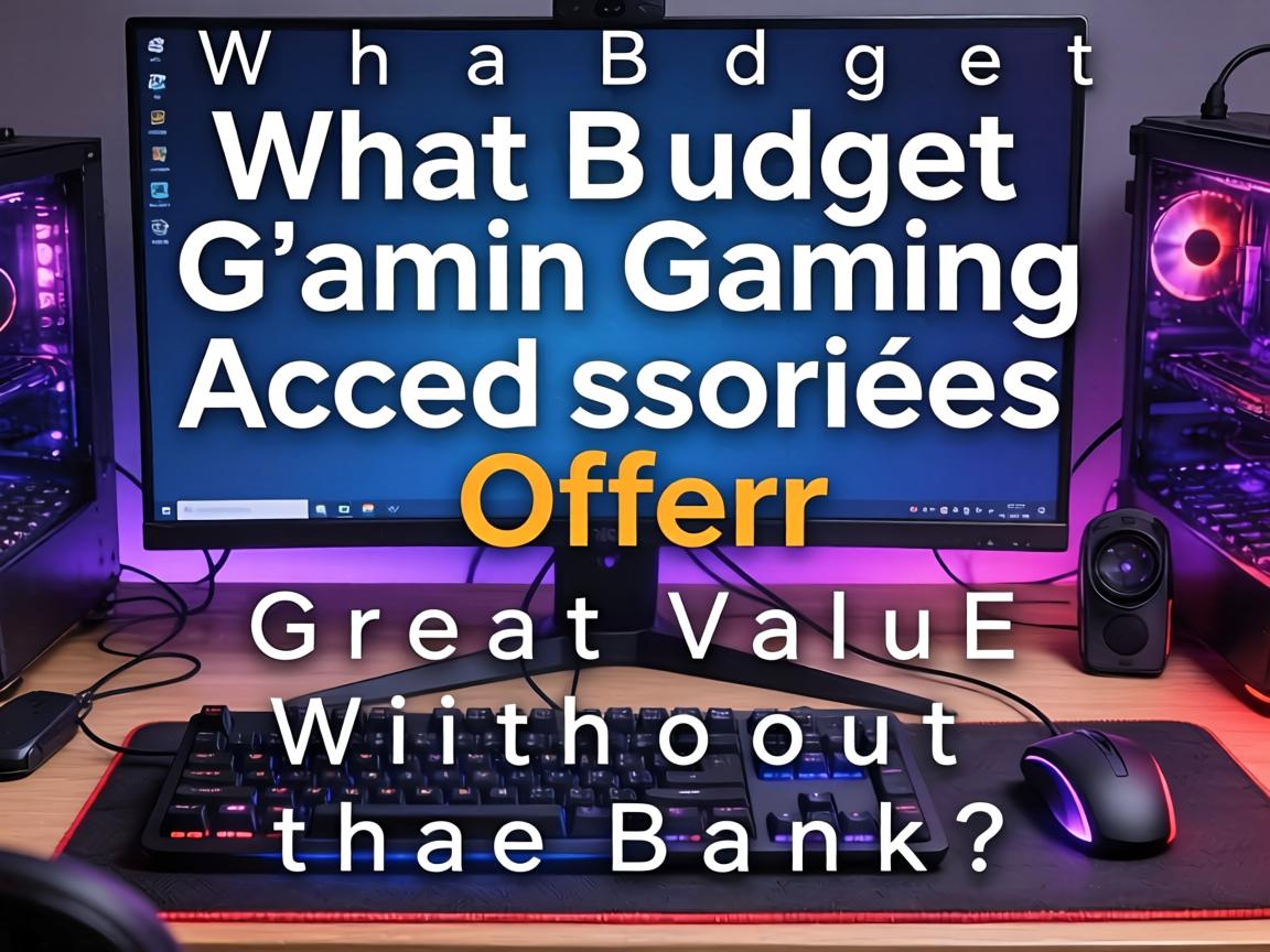 What Budget Gaming Accessories Offer Great Value Without Breaking the Bank?