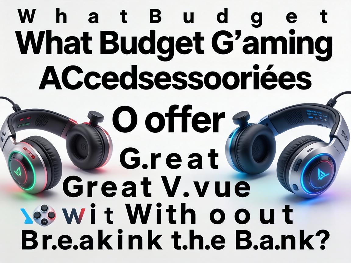 What Budget Gaming Accessories Offer Great Value Without Breaking the Bank?