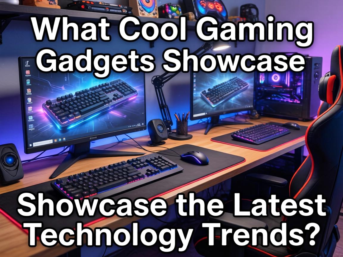 What Cool Gaming Gadgets Showcase the Latest Technology Trends?