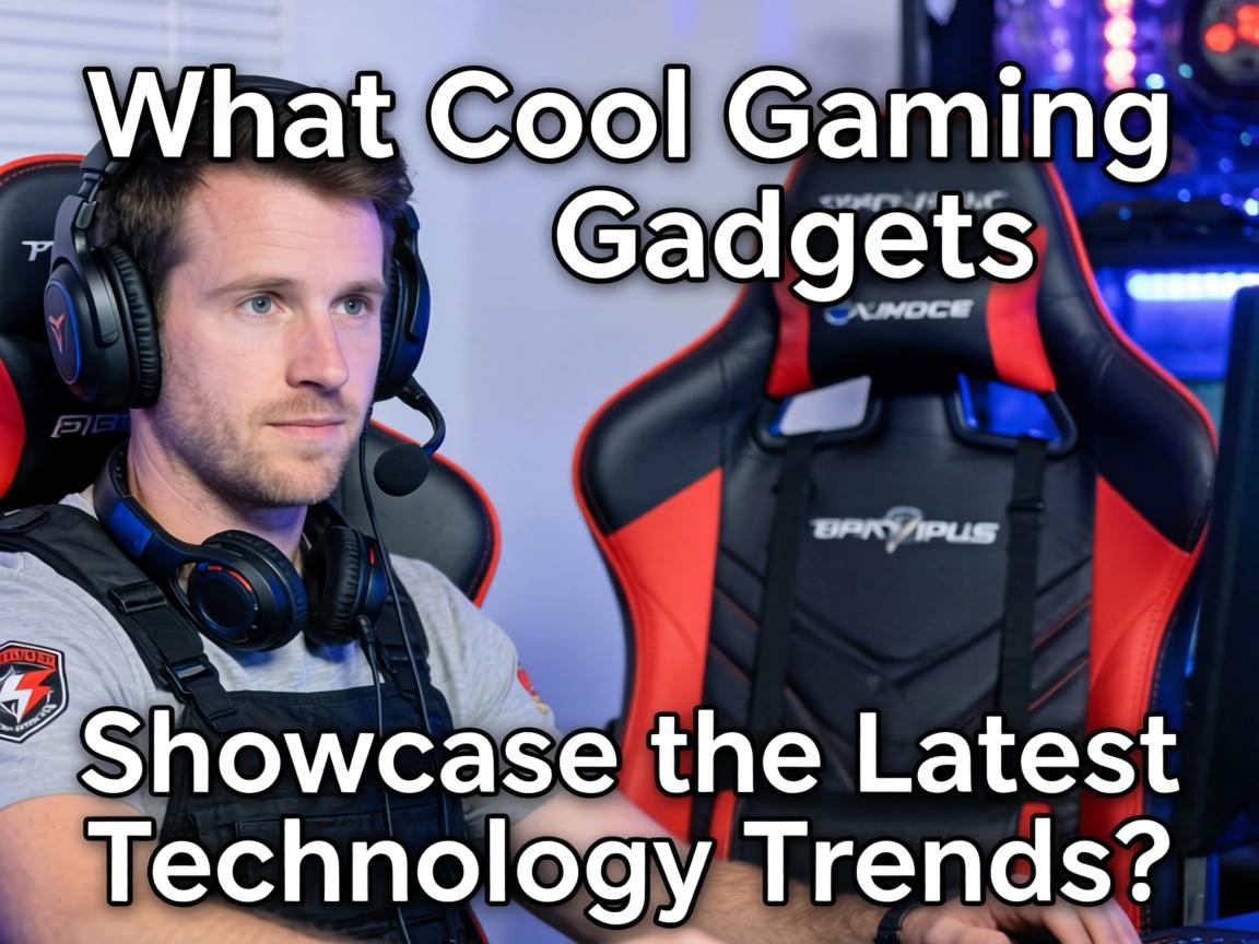 What Cool Gaming Gadgets Showcase the Latest Technology Trends?