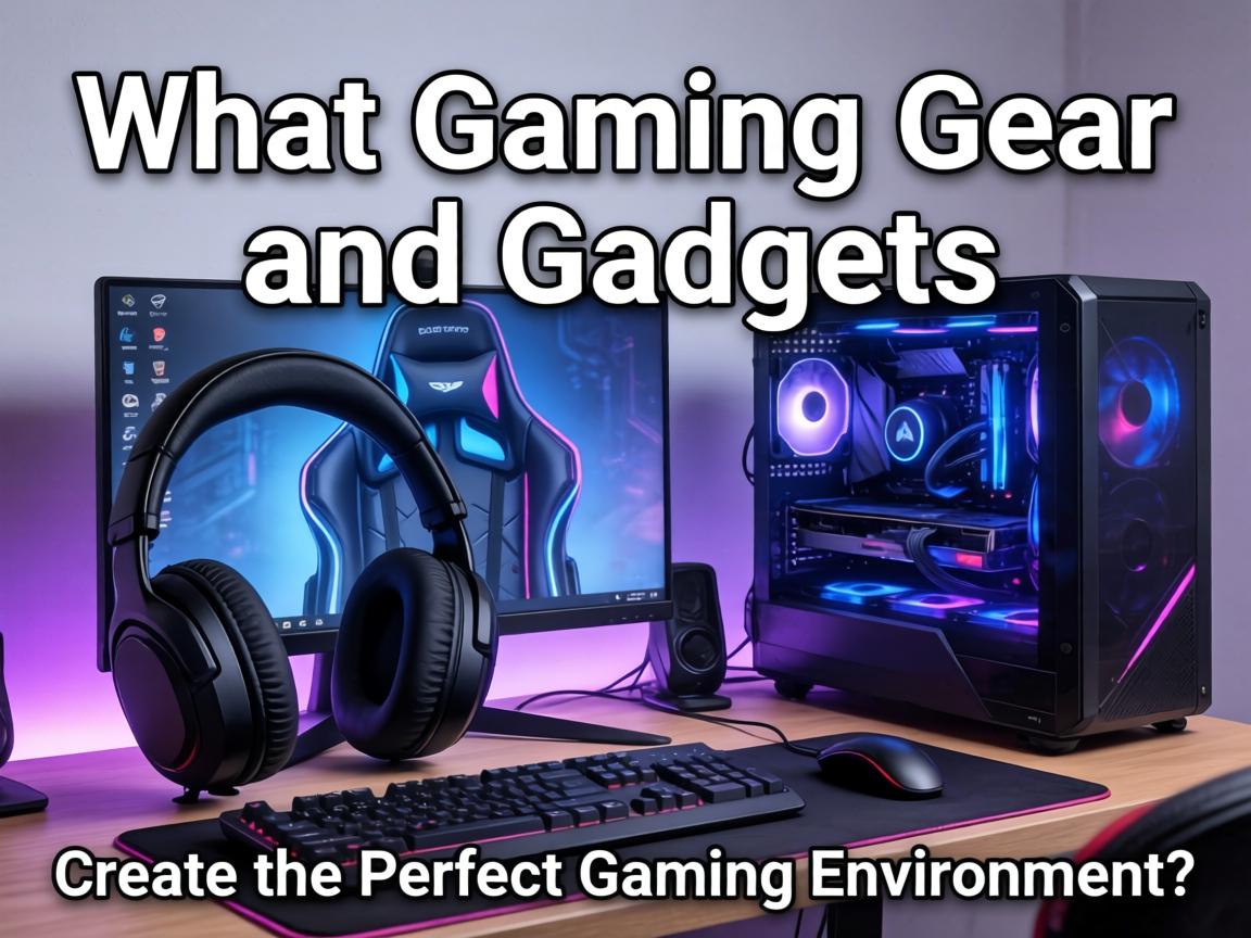 What Gaming Gear and Gadgets Create the Perfect Gaming Environment?
