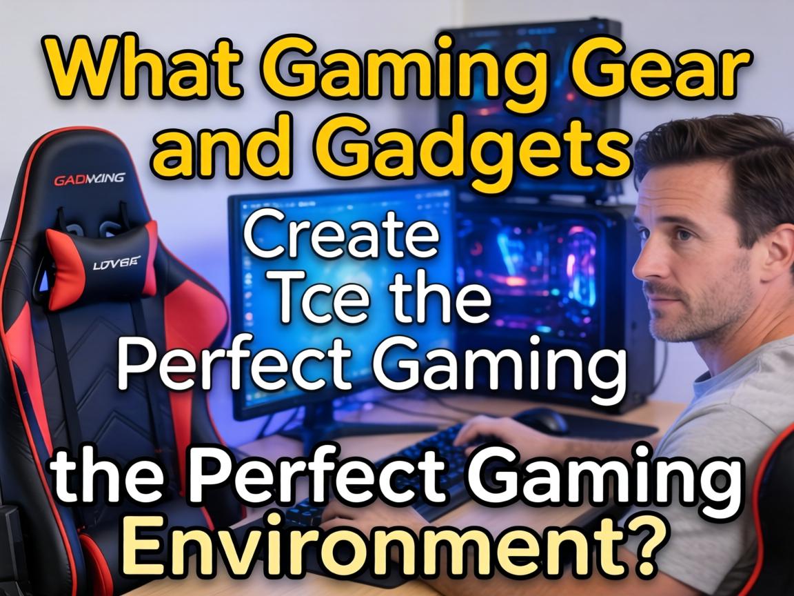 What Gaming Gear and Gadgets Create the Perfect Gaming Environment?