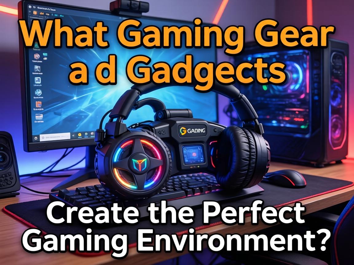 What Gaming Gear and Gadgets Create the Perfect Gaming Environment?