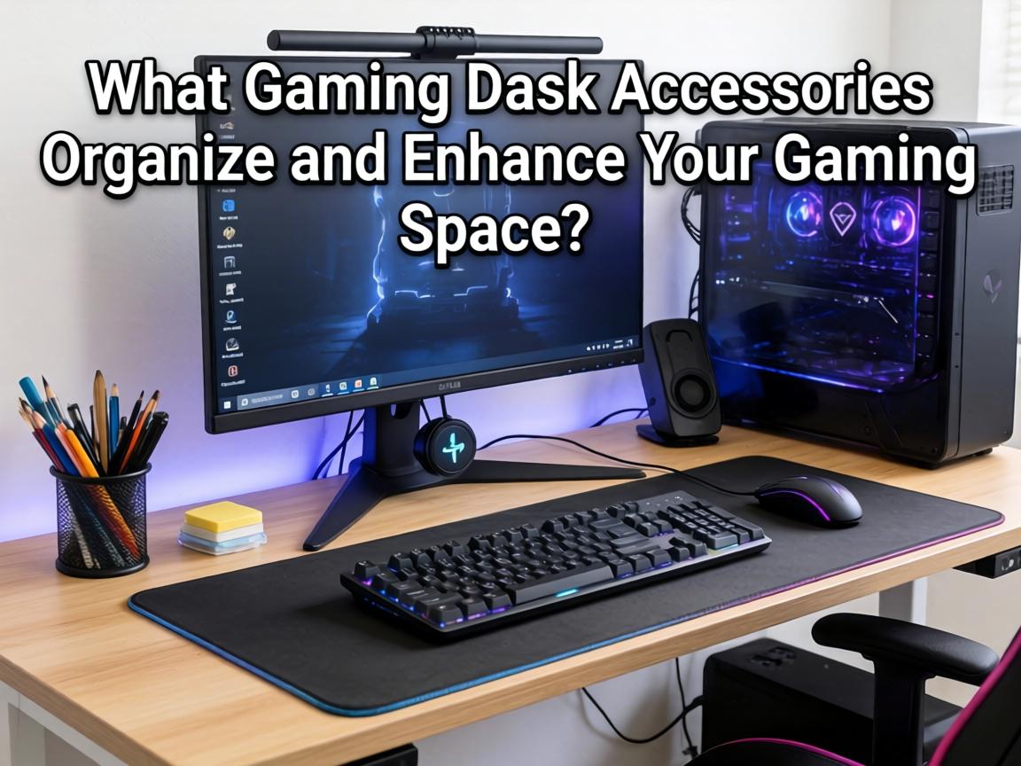 What Gaming Desk Accessories Organize and Enhance Your Gaming Space?