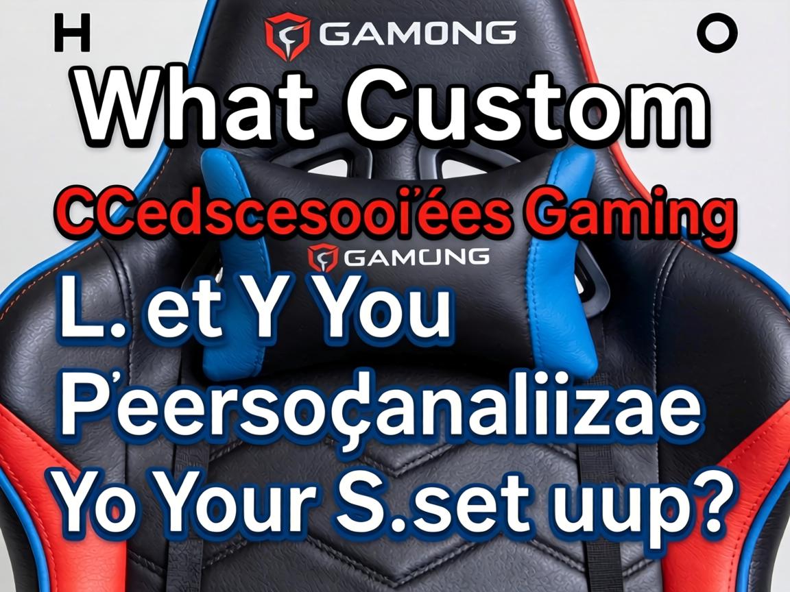 What Custom Gaming Accessories Let You Personalize Your Setup?