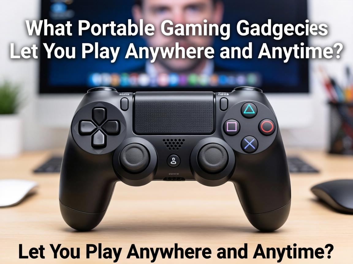 What Portable Gaming Gadgets Let You Play Anywhere and Anytime?