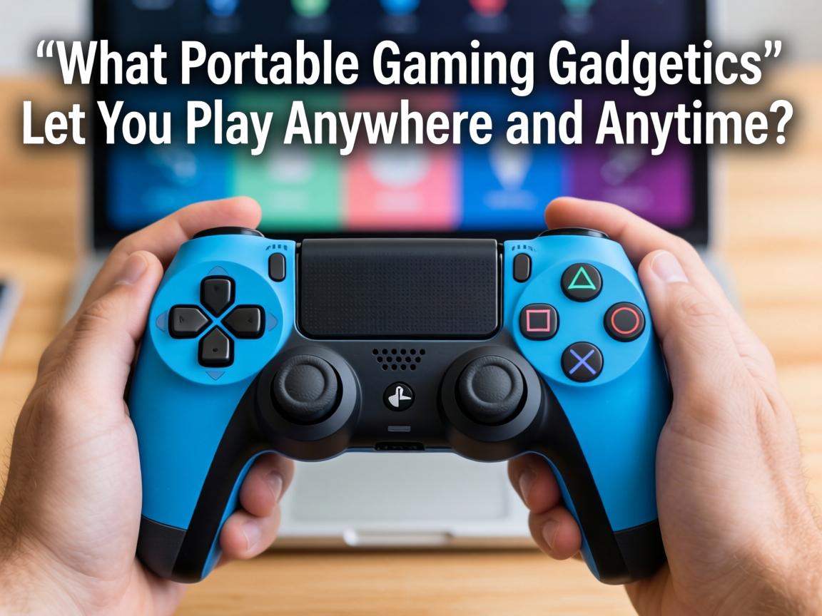 What Portable Gaming Gadgets Let You Play Anywhere and Anytime?