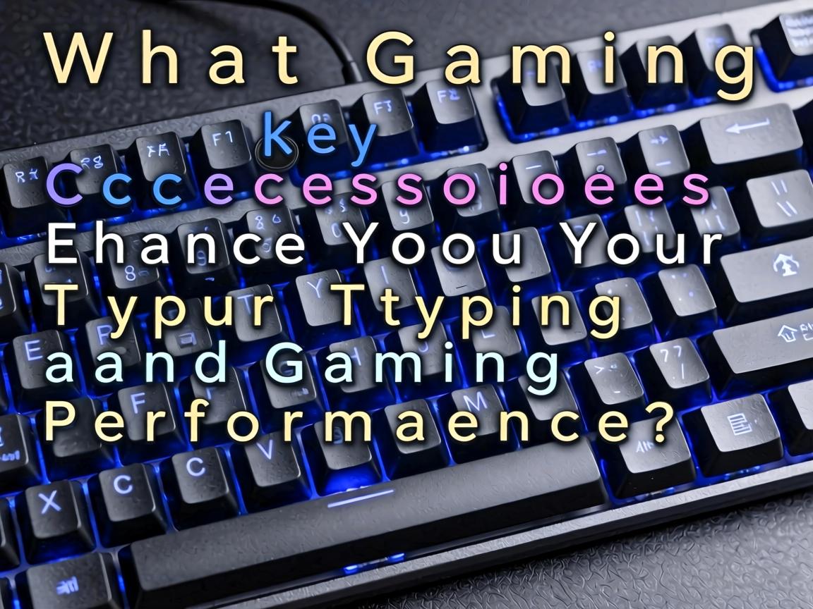 What Gaming Keyboard Accessories Enhance Your Typing and Gaming Performance?