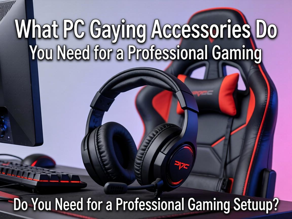 What PC Gaming Accessories Do You Need for a Professional Gaming Setup?