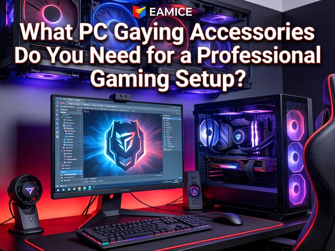 What PC Gaming Accessories Do You Need for a Professional Gaming Setup?