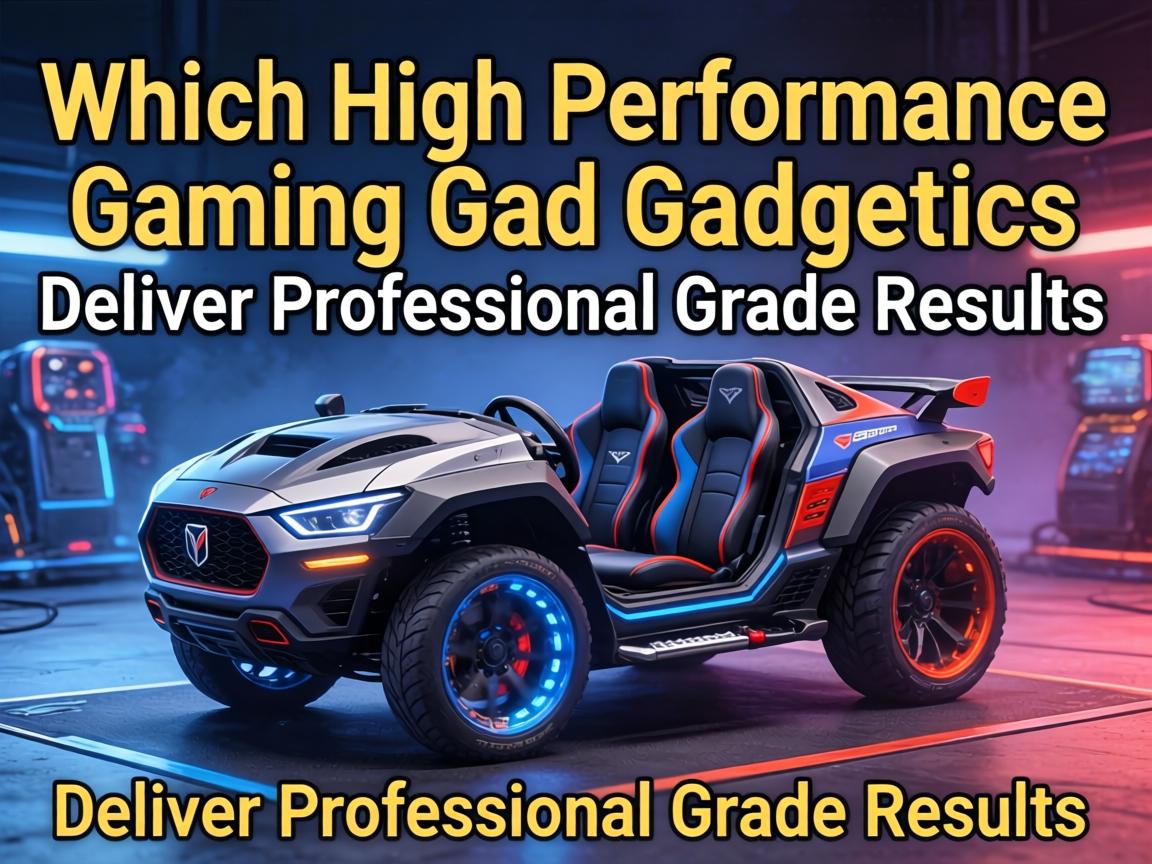 Which High Performance Gaming Gadgets Deliver Professional Grade Results