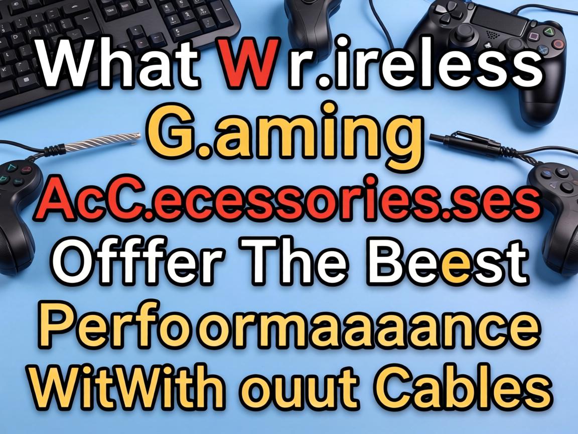 What Wireless Gaming Accessories Offer the Best Performance Without Cables
