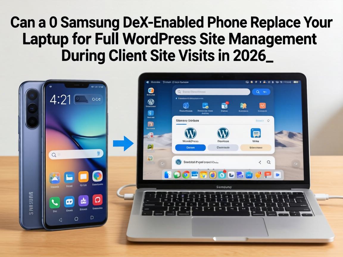 Can a $400 Samsung DeX-Enabled Phone Replace Your Laptop for Full WordPress Site Management During Client Site Visits in 2026_