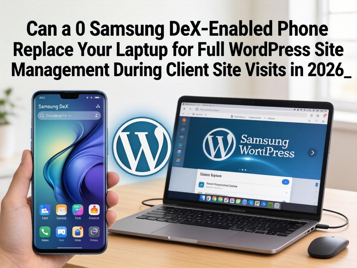 Can a $400 Samsung DeX-Enabled Phone Replace Your Laptop for Full WordPress Site Management During Client Site Visits in 2026_