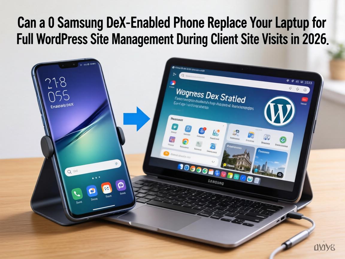 Can a $400 Samsung DeX-Enabled Phone Replace Your Laptop for Full WordPress Site Management During Client Site Visits in 2026_