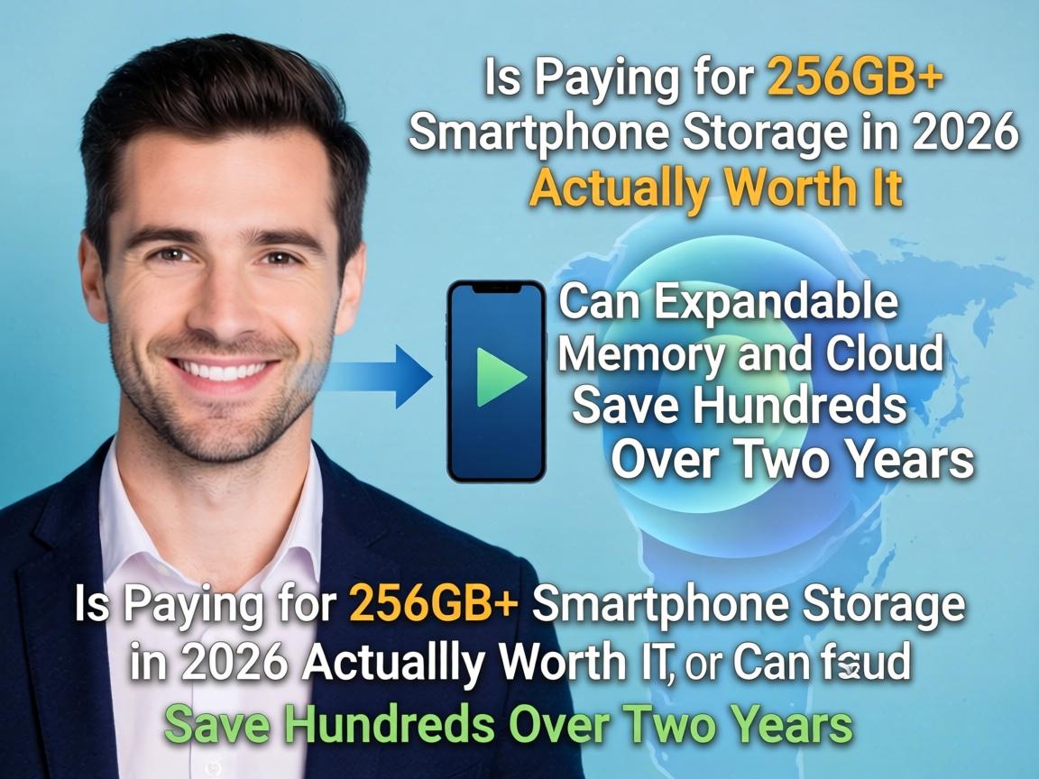 Is Paying for 256GB+ Smartphone Storage in 2026 Actually Worth It, or Can Expandable Memory and Cloud Save Hundreds Over Two Years