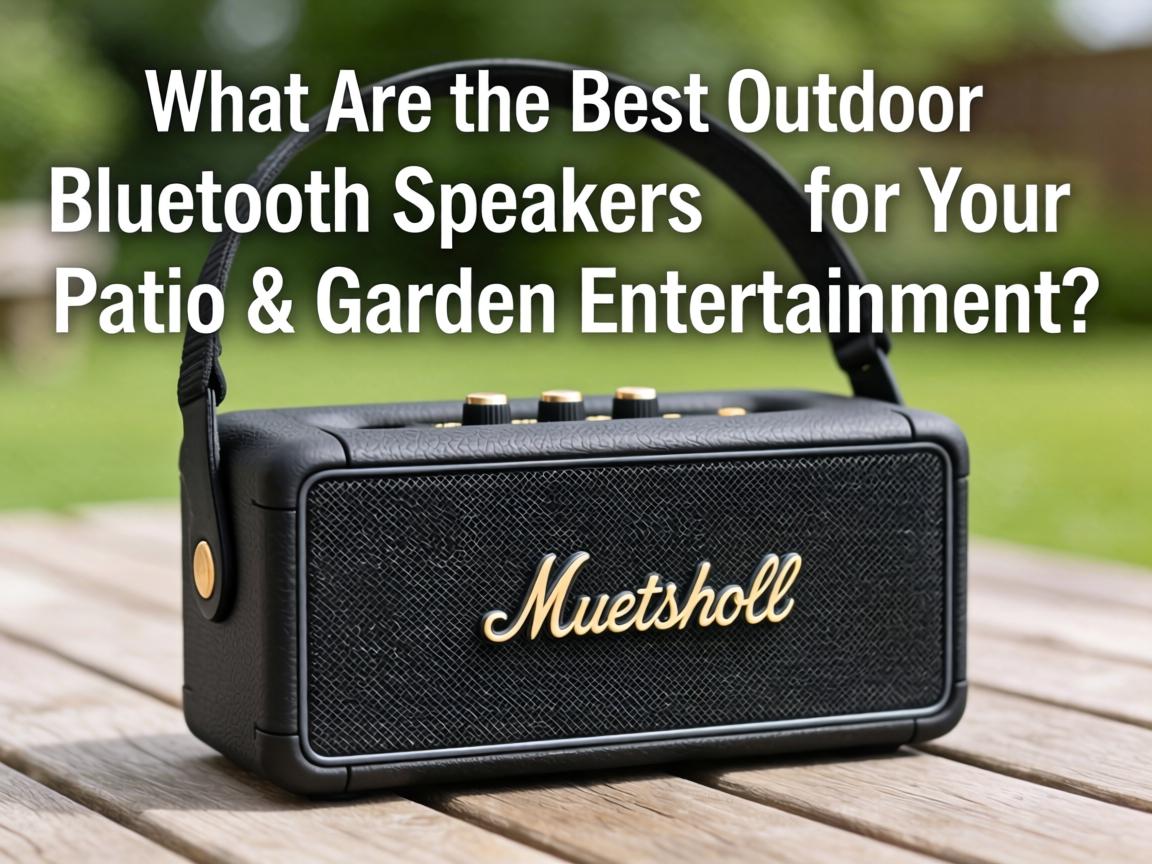 What Are the Best Outdoor Bluetooth Speakers for Your Patio and Garden Entertainment?