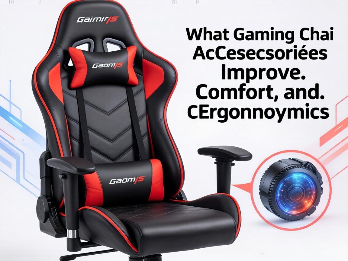 『What Gaming Chair Accessories Improve Comfort and Ergonomics』
