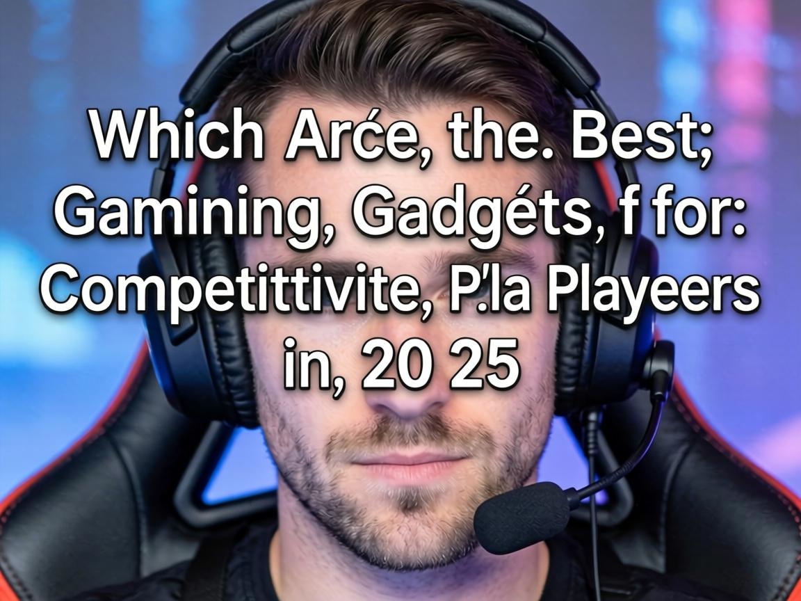 『Which Are the Best Gaming Gadgets for Competitive Players in 2025』