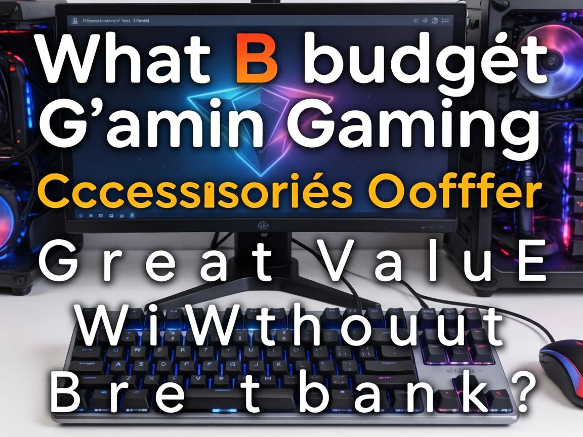 What Budget Gaming Accessories Offer Great Value Without Breaking the Bank?