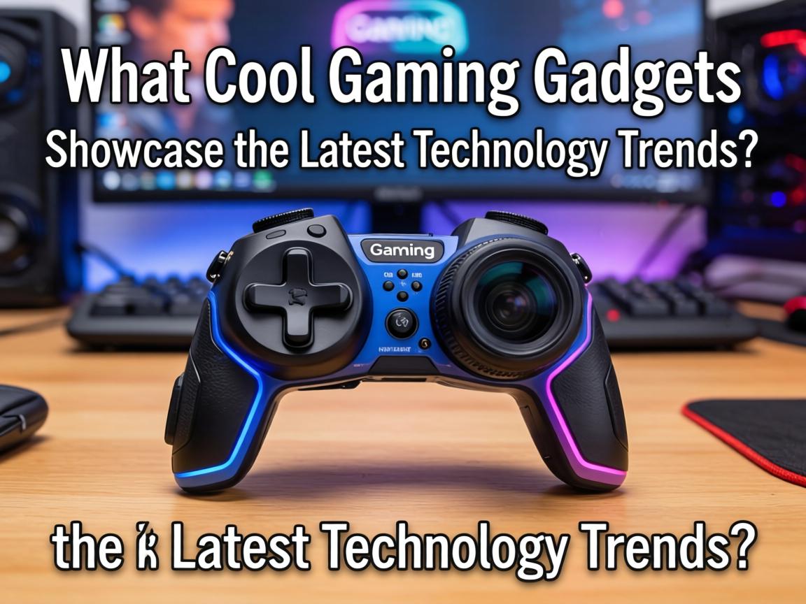 What Cool Gaming Gadgets Showcase the Latest Technology Trends?